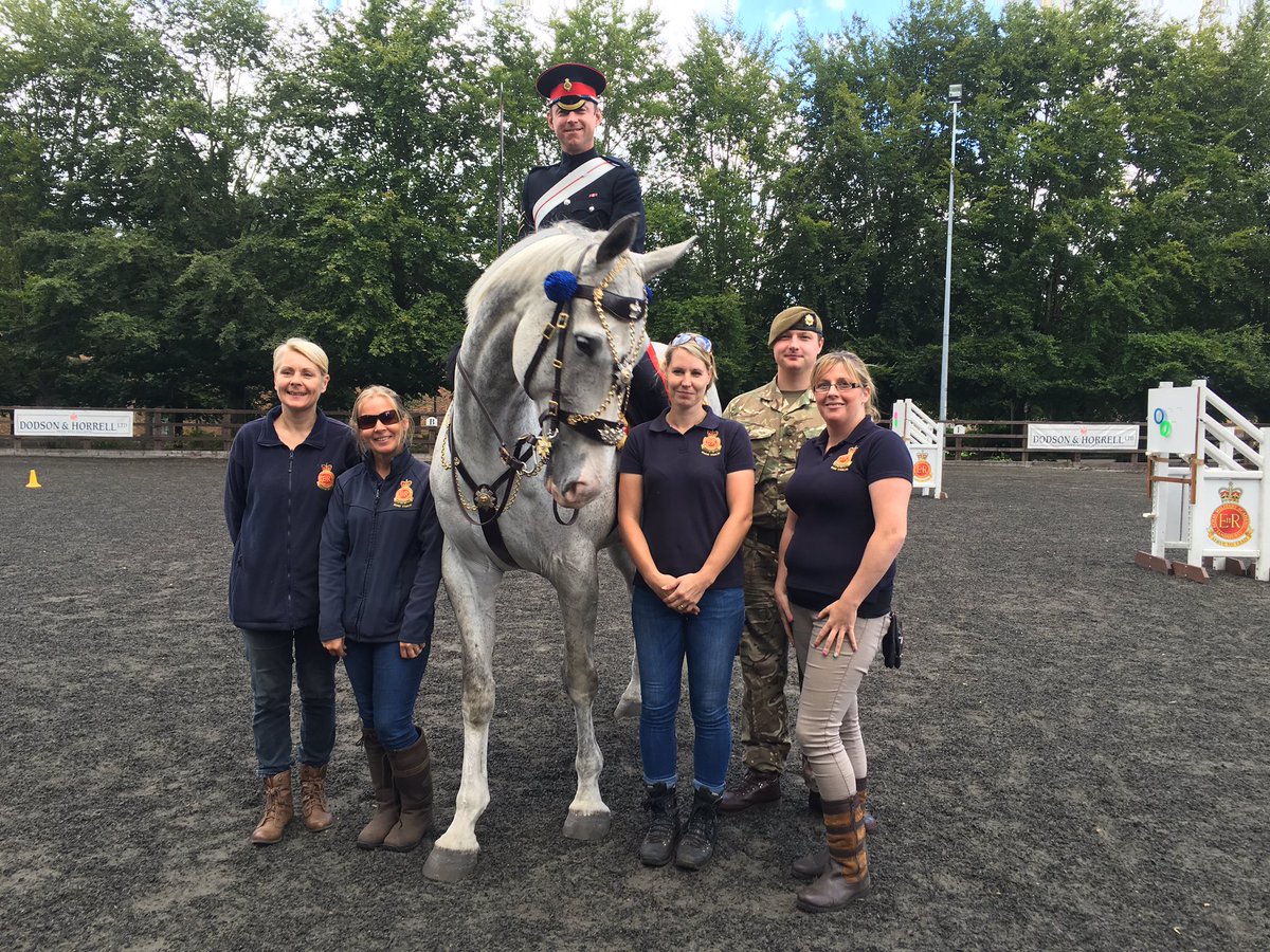 HadronDigital's tweet image. Such a wonderful morning @sandhurstrda . Thanks to all the RMA stable staff and @clarebalding for a special visit