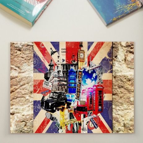 Thereyouart's tweet image. Add a splash of colour to your living space with this Union Jack design classic canvas! bit.ly/29JEqgy