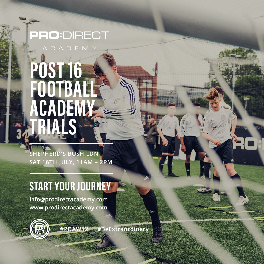 ProD_Soccer's tweet image. Think you've got what it takes to join the Pro:Direct Academy? Prove it. 

bit.ly/29Fdjoz