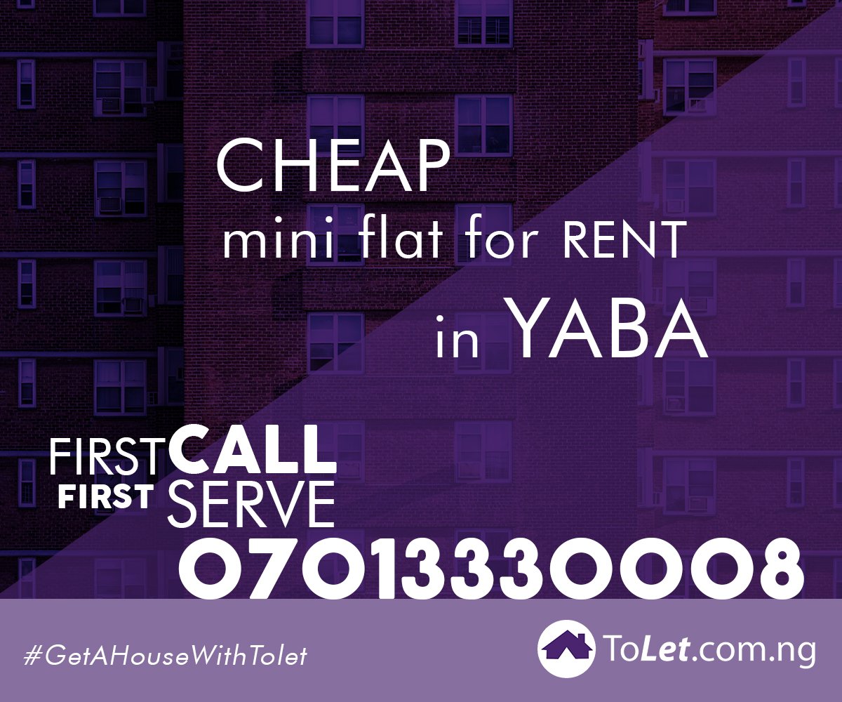 PropertyProNG's tweet photo. Now you can move into that apartment you have always wanted. #GetAHouseWithTolet https://t.co/atA9Htiz3m