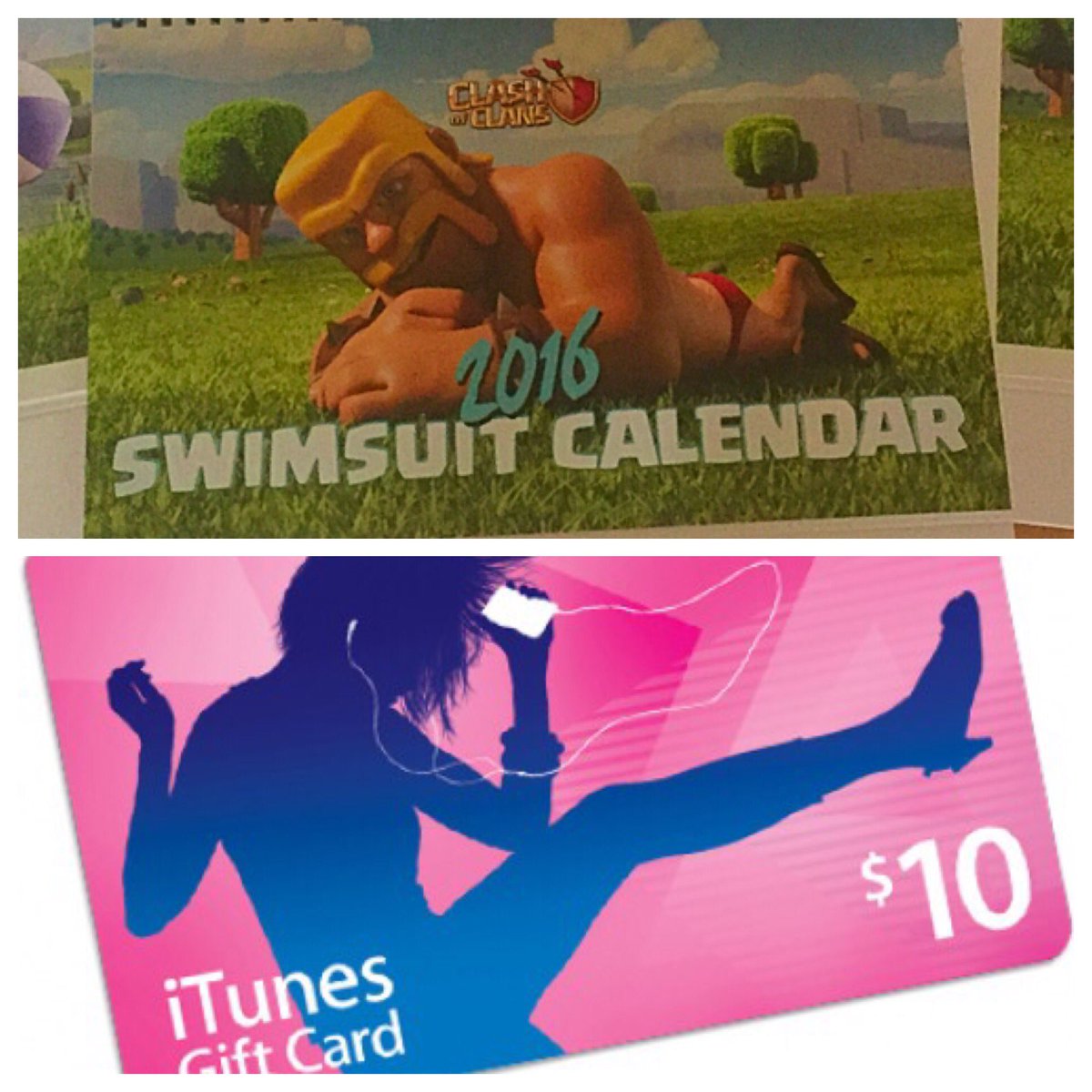 CWA's tweet photo. Giveaway Thursday! 3 winners get THIER choice: Clash calendar or $10 iTunes/GooglePlay gift card. RT to win! https://t.co/NJRZPdQj3C
