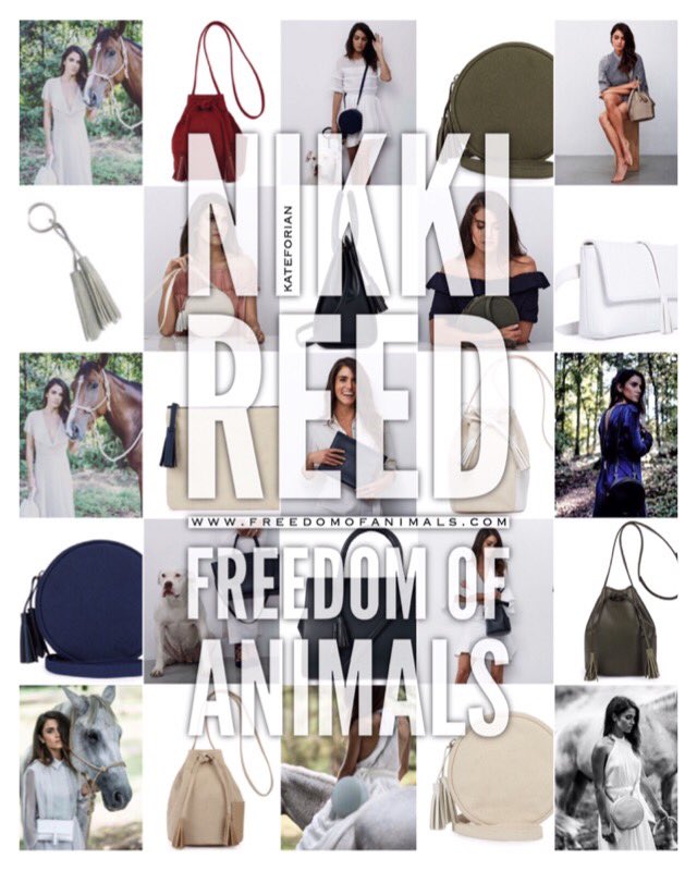 Nikki's beautiful bag line in partnership with Freedom Of Animals ❤️👜🌻 #sustainablefashiom
freedomofanimals.com