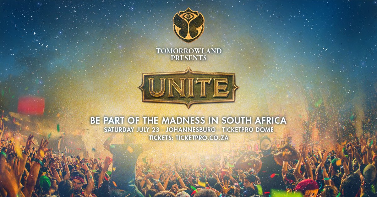 5FM's tweet photo. Catch @TannieMariekie's interview with @dimitrivegas on the @RogerGoodeShow #TomorrowlandUNITESA https://t.co/S4GzN6QySi