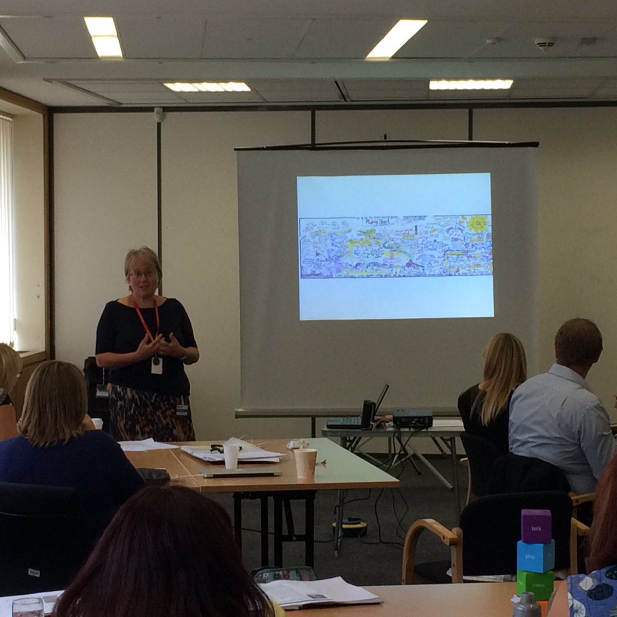 HyKtrina's tweet photo. Steph Cash presenting successes of @FS_Luton implementing #fivetothrive into Luton workforce https://t.co/bCpaGEYBpj