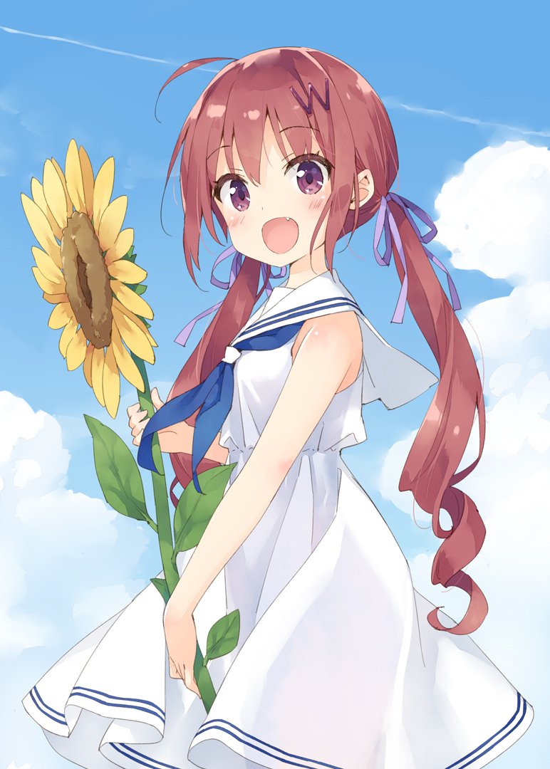 かにビーム 夏っぽく おさげワトラ かにビーム 夏っぽく おさげワトラ