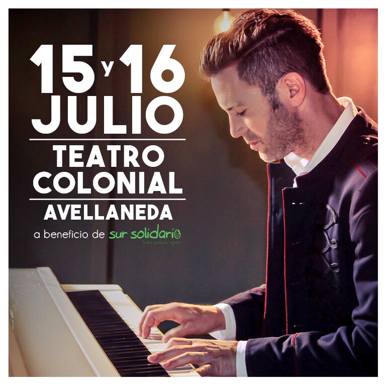 Axel (@axeloficial) on Twitter photo Solo 1 día para encontrarnos muy íntimamente!
Recuerden q solo qdan pocas entradas para el sábado 16!
<a href="/sursolidario/">Sur Solidario</a> Solo 1 día para encontrarnos muy íntimamente!
Recuerden q solo qdan pocas entradas para el sábado 16!
<a href="/sursolidario/">Sur Solidario</a>