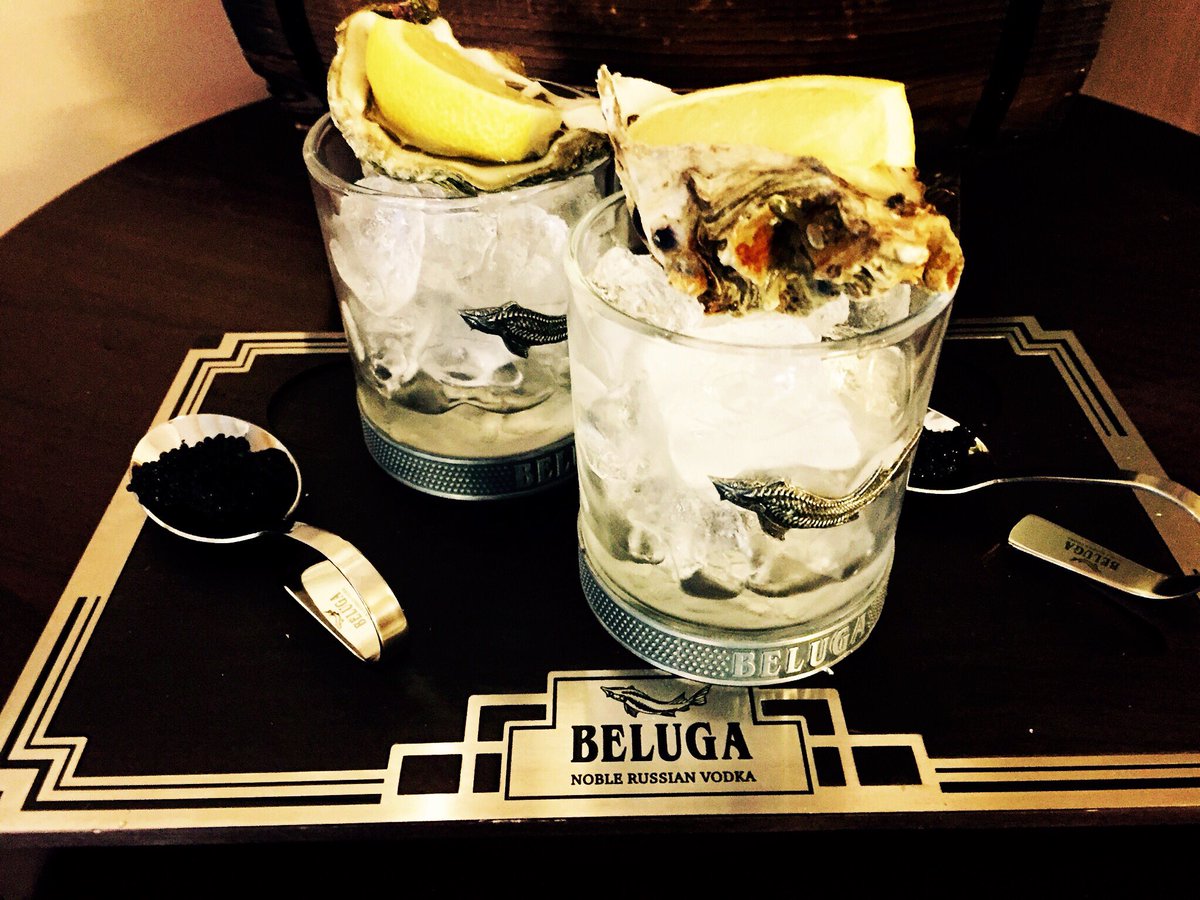 DraytonGate's tweet photo. #Canapรฉs #Seafood #TastingMenu #BelugaNoble #Oysters #Caviar @belugavodka #OnlyPremium #Draytongate https://t.co/tcjqFAeGh7