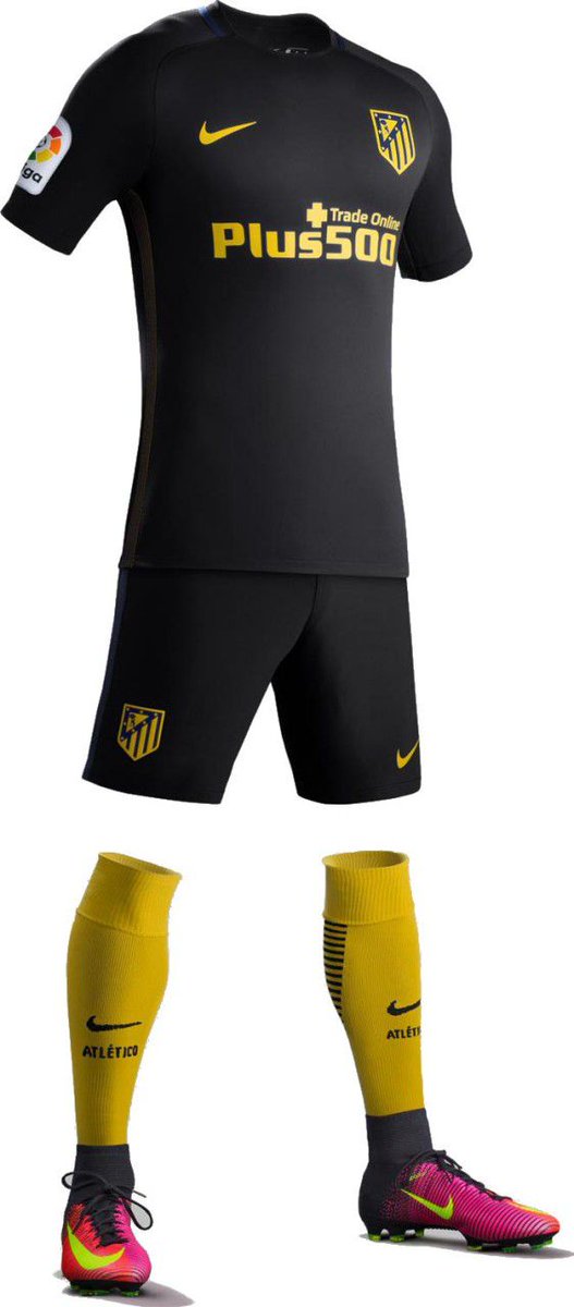 ユニ11 アトレティコ マドリード 16 17 新ユニフォーム T Co Qhv6n1et6t Camiseta Jersey Kit Atletico Madrid 16 17 Home Away Kits