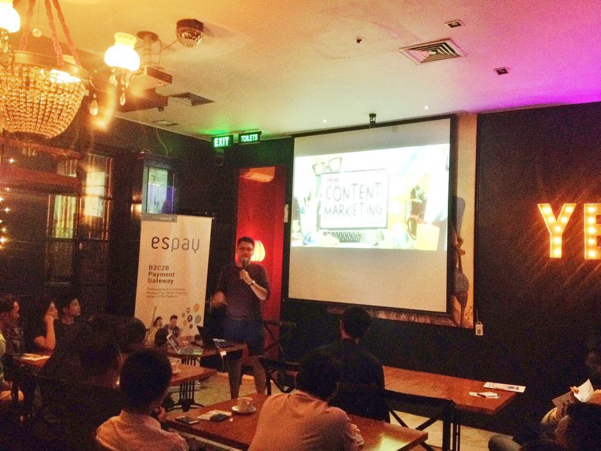 If Romeo is content marketing, Juliet is a native marketing ~ FreakOut Indonesia #DigitalMeetUpJakarta