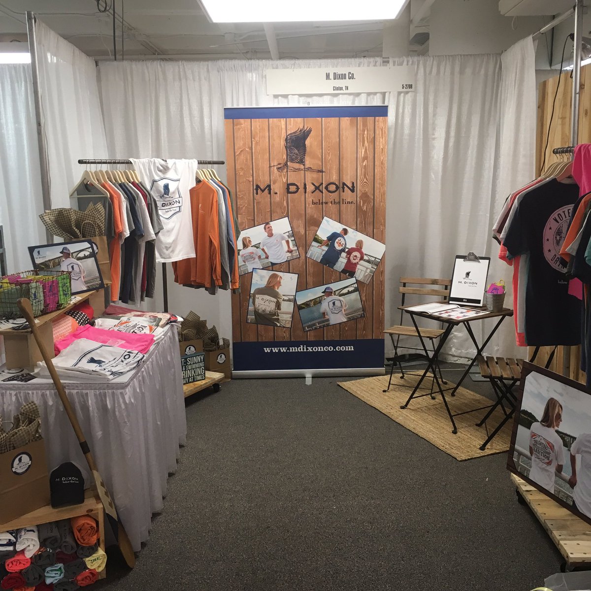 Sneak peak at our <a href="/AmericasMartATL/">AmericasMart Atlanta | ANDMORE®</a> booth. We are located in Game Day section on Floor 5 Booth 2708.  Come see us!