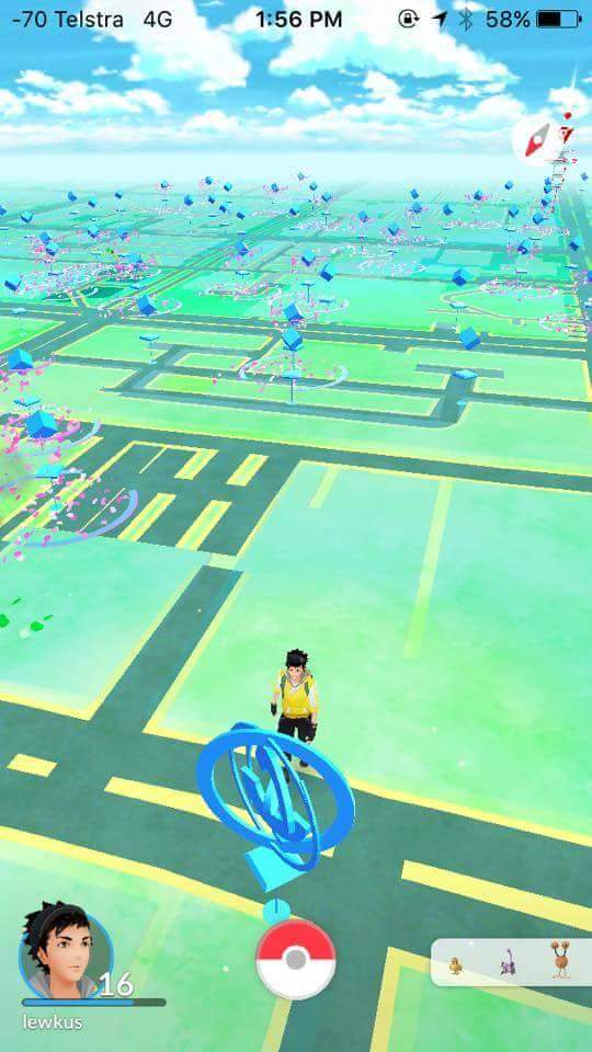 PokeGo_Malaga's tweet photo. La primavera ya llegó #PokemonGO https://t.co/s0sUUuL9Zt