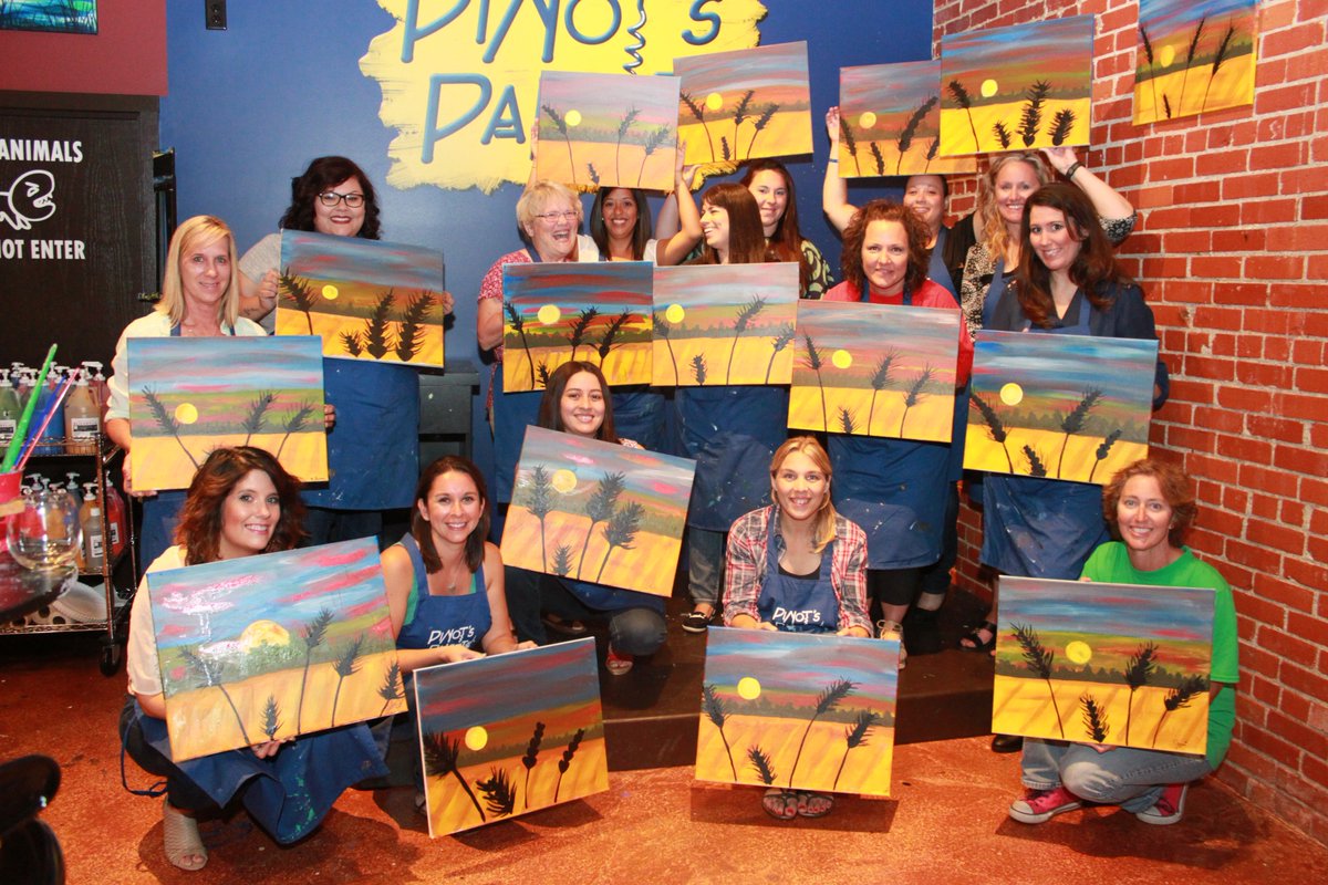 This painting is back in class tonight! So fun!