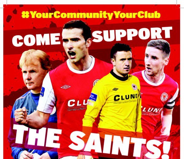 FT &amp; we get a 1-1 draw! Good result ahead of 2nd leg in Inchicore next week! Make sure you're there! #SaintsInEurope