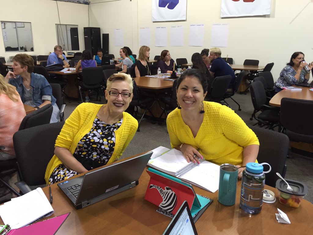 katrinecz's tweet photo. Great minds think alike! Day two of Induction Mentor training. #suhsd https://t.co/YxZEdYbp5s