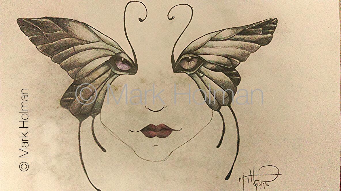 Untitled, pencil on watercolour paper.