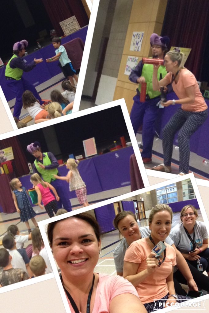 MissThibeault1's tweet photo. Jayden the Jester paid us a visit at #campstclair students were engaged and amazed #sccdsb @MissCowley19 https://t.co/ky2VAwRC5U