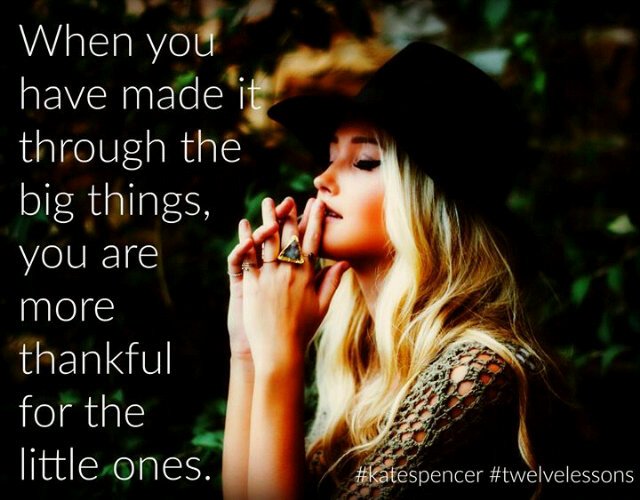virlivia21's tweet photo. Be #thankful ♥ #katespencer #twelvelessons https://t.co/otVHKApHS1