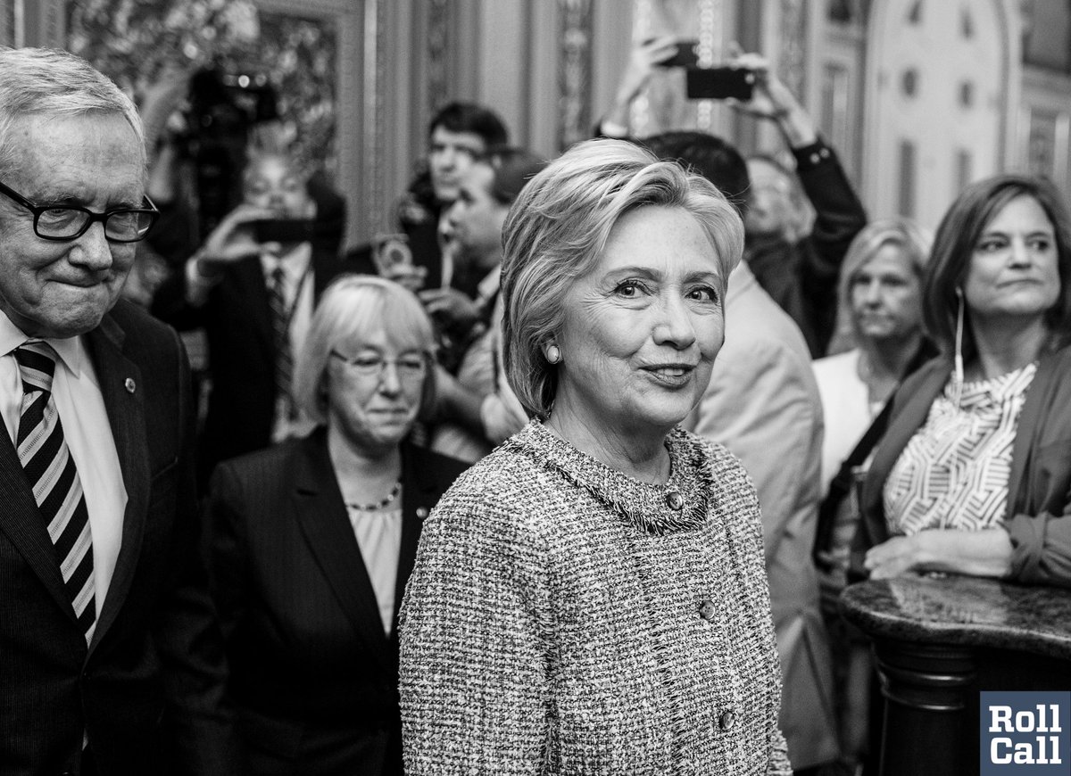 billclarkphotos's tweet photo. .@HillaryClinton arrives for lunch with Senate Democrats in the Capitol today https://t.co/QeFAmySCK4