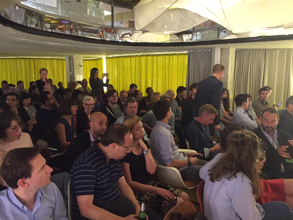 benblume's tweet image. Thanks to everyone for joining us for #keepcalmandcodeon. Full house!