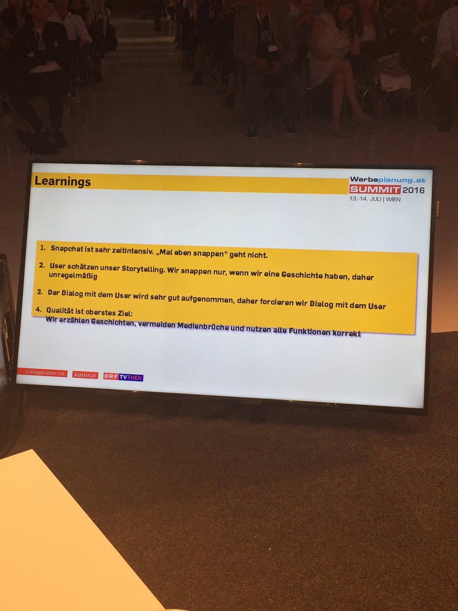johliholzer's tweet photo. "Mal eben snappen geht nicht" // @martinkydd vom @ADAC Puh, da kommt vl was auf uns zu... #IKEAat #wpsummit16 https://t.co/mVcirPP5l7