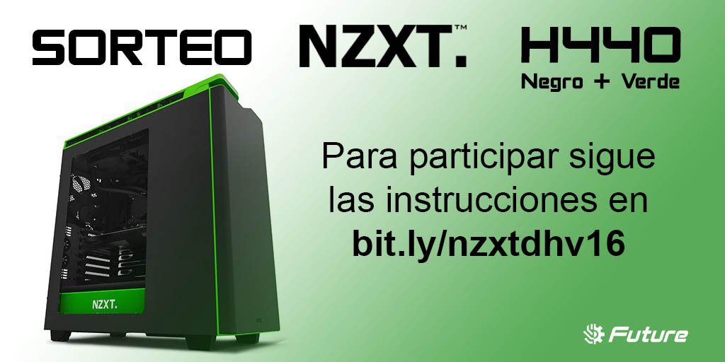 futurexpe's tweet photo. Gana un chasis @NZXT_ES que sorteamos para celebrar #DHVLC16 sigue las instrucciones en https://t.co/CxkM6g43Ti https://t.co/T8G7SFG0nc