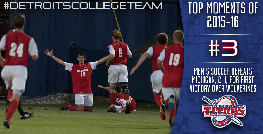 ICYMI - @UDMSoccer's impressive win over Michigan was No. 3 in our #TitanTop10. Top 10: bit.ly/29mHLkp