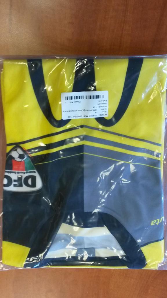Alle nieuwe kleding is uitgedeeld! Iedereen loopt er vanaf nu fantastisch bij! #DFC