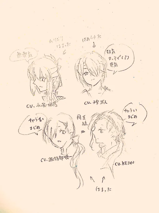 自分が好きだと思う子たちを四人並べました。
そして色んな方向から分析しました。
あきらかに、チャラいけどしっかりしてる感じで相手に純粋な感じの子が好みだと理解。
はめられた子とかも好きには変わりないけどね。 