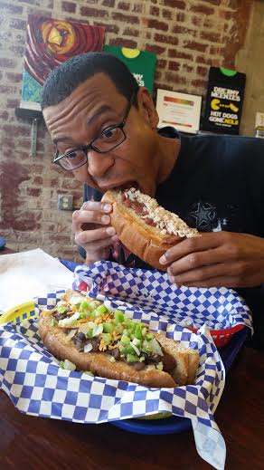 It's National Hot Dog Day! Celebrate with the best. #dreamyweenies #hotdogs #goneNOLA #belikethisguy #winning