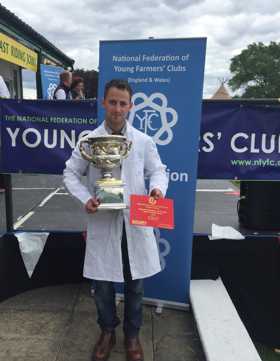 #yfccomps Dairy Stockjudging 26 and Under: The Winner is Aled Walters <a href="/cffisirgar/">CFfI Sir Gâr YFC</a>