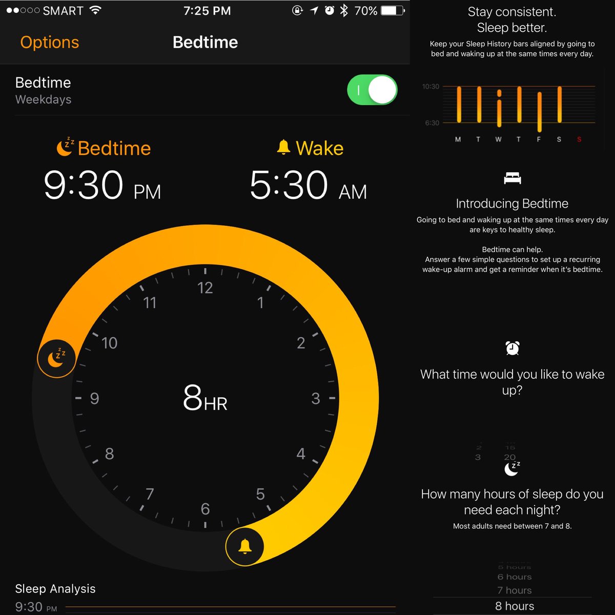 int3rnist's tweet image. #iOS10 Clock App #sleepanalysis #bedtime #Apple #Smart