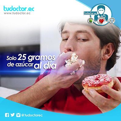 tudoctorec's tweet photo. La OMS recomienda consumir un máximo de 6 cucharaditas de azúcar agregada por día. #TuDoctorEc #ConsejosSalud https://t.co/sBS1DHzqek