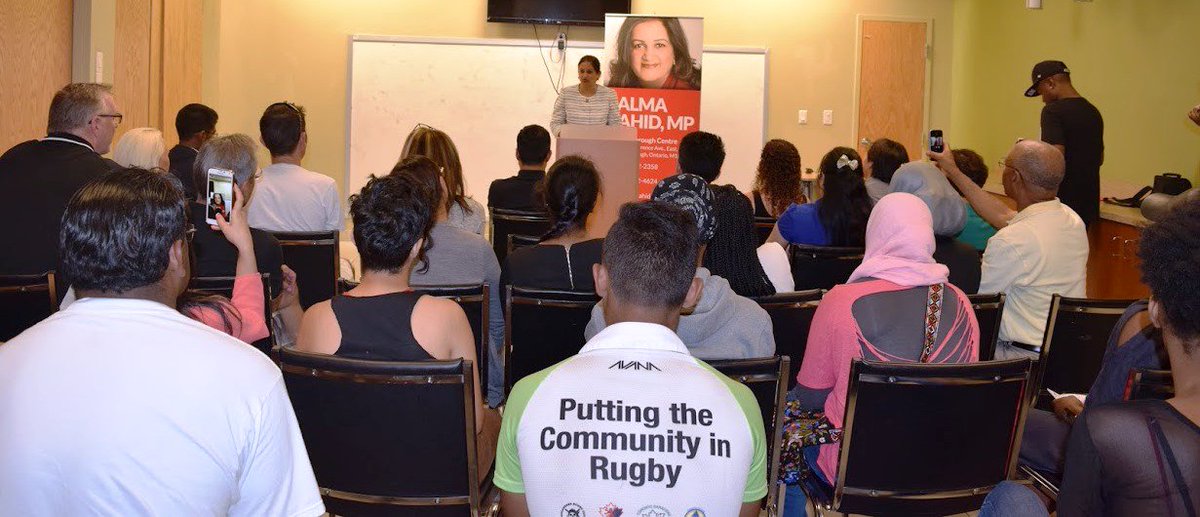 SalmaZahid15's tweet photo. Thanks to the #ScarbTO employers &amp; students that came to our Canada Summer Jobs event! https://t.co/dMsrQCGMmJ https://t.co/YZG5lEuCYw