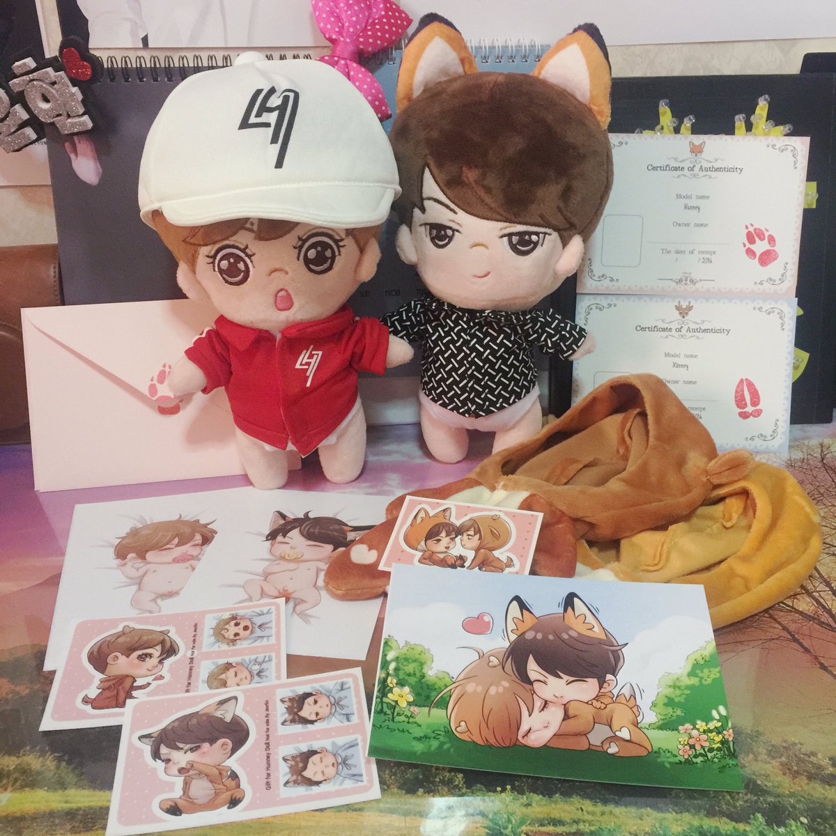 ACHiYJHYOU's tweet photo. @hhneydoll น้องมาแย้ว~ น่ารักน่าฟัดมากเลยต้ะ ขอบคุณพี่เจียมากๆนะคะ❤️ของแถมก็น่ารักมากเลยค่า #HanneyDoll #HunneyDoll https://t.co/kOSQng1xFL
