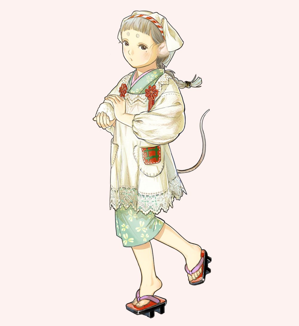 おむすび握るネズミの女の子です よろしくお願いします
#このファンタジックを見てくれ 