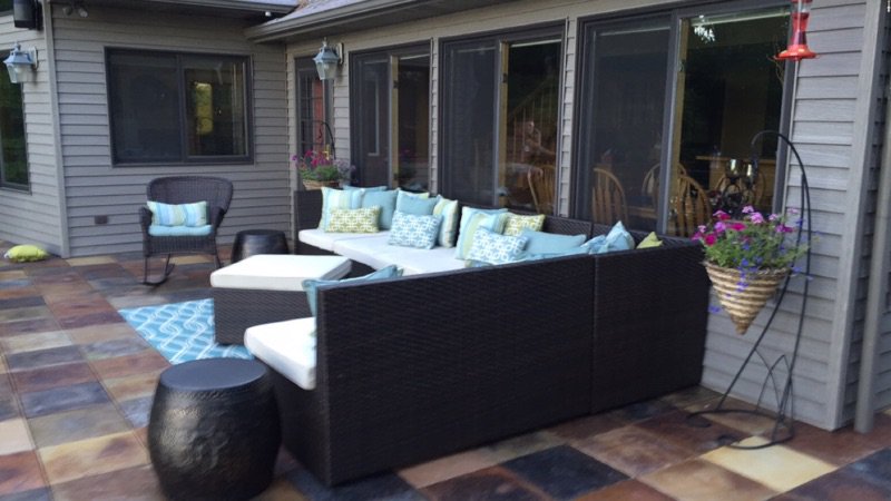 DekTekTile's tweet photo. DekTek Tile bringing a warm indoor elegance to your outdoor living spaces! #tiledeck #decking #luxury #builder #deck https://t.co/hMeFkQxQHs