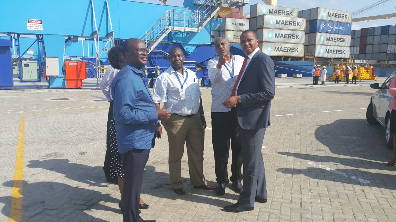 Kenya Ports Authority on Twitter "CS TransportKE and PS wnyakera during a tour of the 2nd
