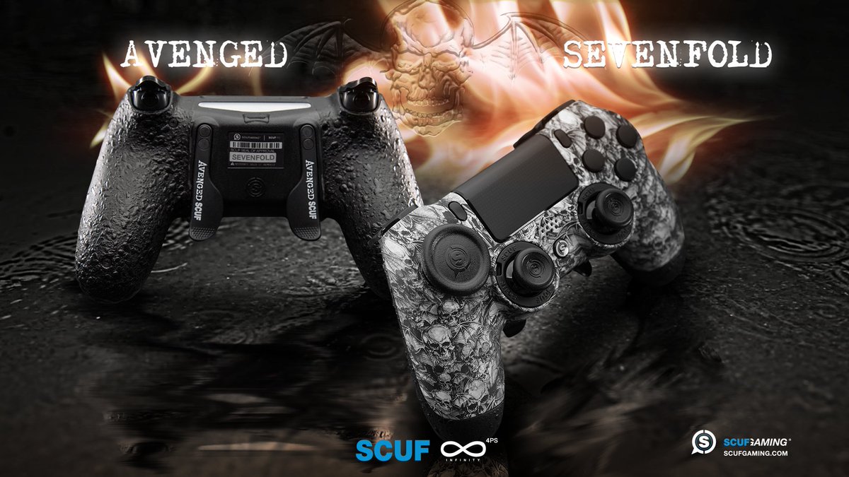 ScufGaming's tweet photo. Swear fealty to the Deathbat King with the @TheOfficialA7X Infinity 4PS Avenged https://t.co/GUDESjpqui https://t.co/u30hYu8JK4