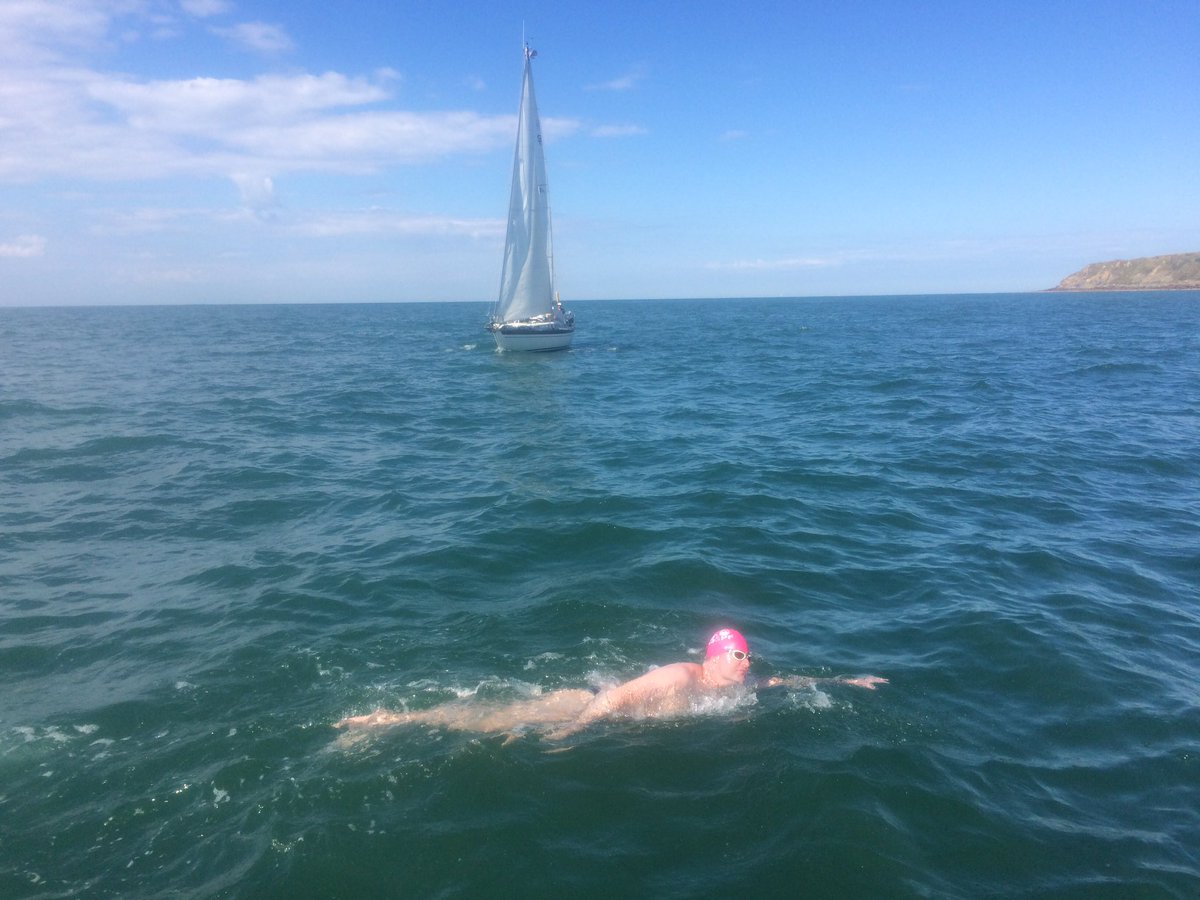 This guy headed straight for us, hope he knows what he is doing! Nick gave them a wave