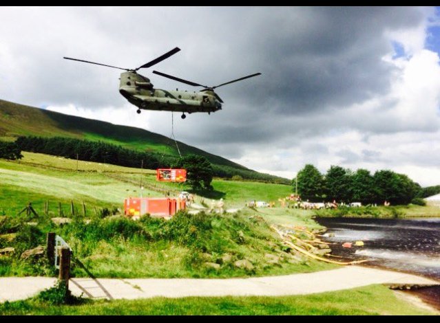 Firefighters from here &amp; across <a href="/LincsFireRescue/">Lincolnshire Fire and Rescue</a> are in Manchester for a major flooding exercise#NationalDeployment