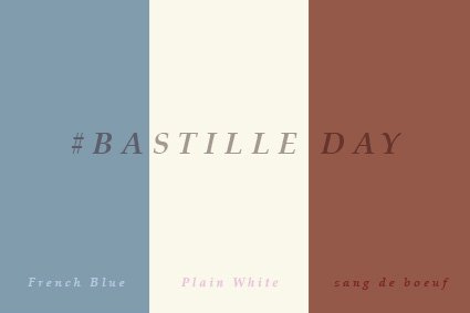 EBnaturalpaint's tweet photo. Happy #Bastilleday We are celebrating with our French Blue, Plain White & Sang de Boeuf! #paintwithaconscience https://t.co/oVbQggdMt9