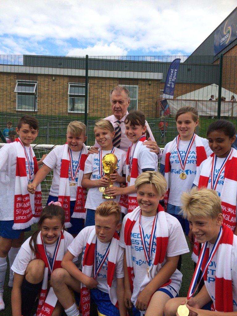 #celebrate1966 winners of our world cup commemorative tournament Argentina aka Featherby with SirGeoffhurst
