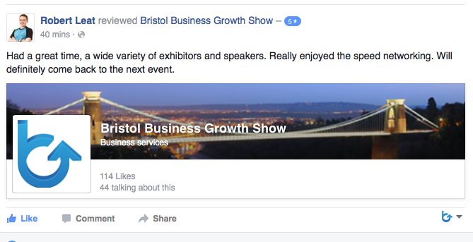 Bristol Growth Show tweet media
