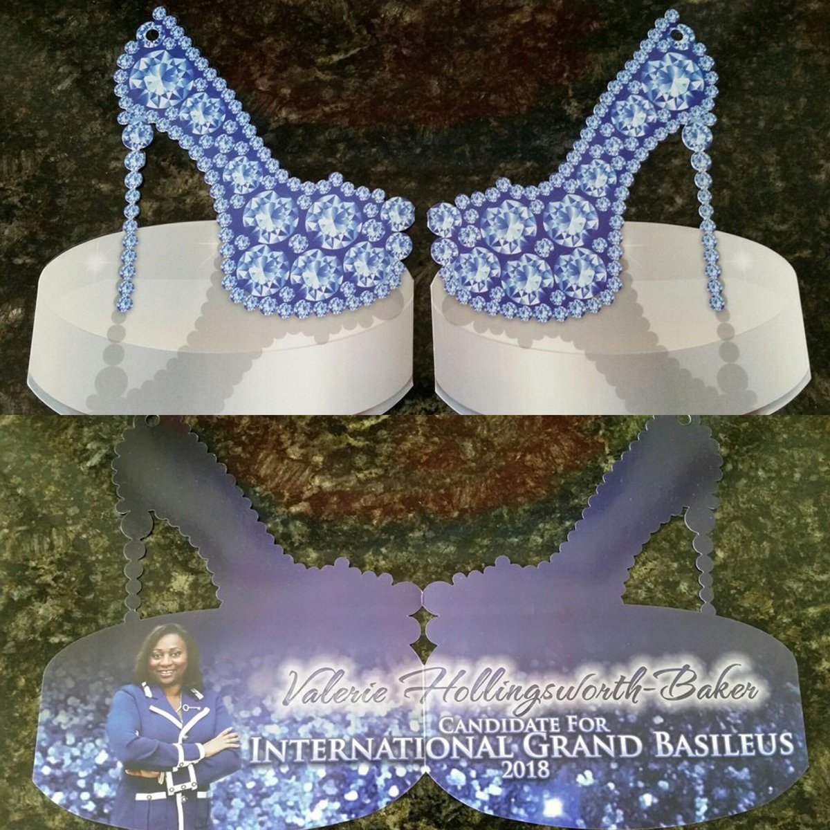 ZetaOnFIRE's tweet image. The V Team's  Candidate of choice for International Grand Basileus 2018👉🏾Soror Valerie Hollingsworth Baker💙💙💙💙💙