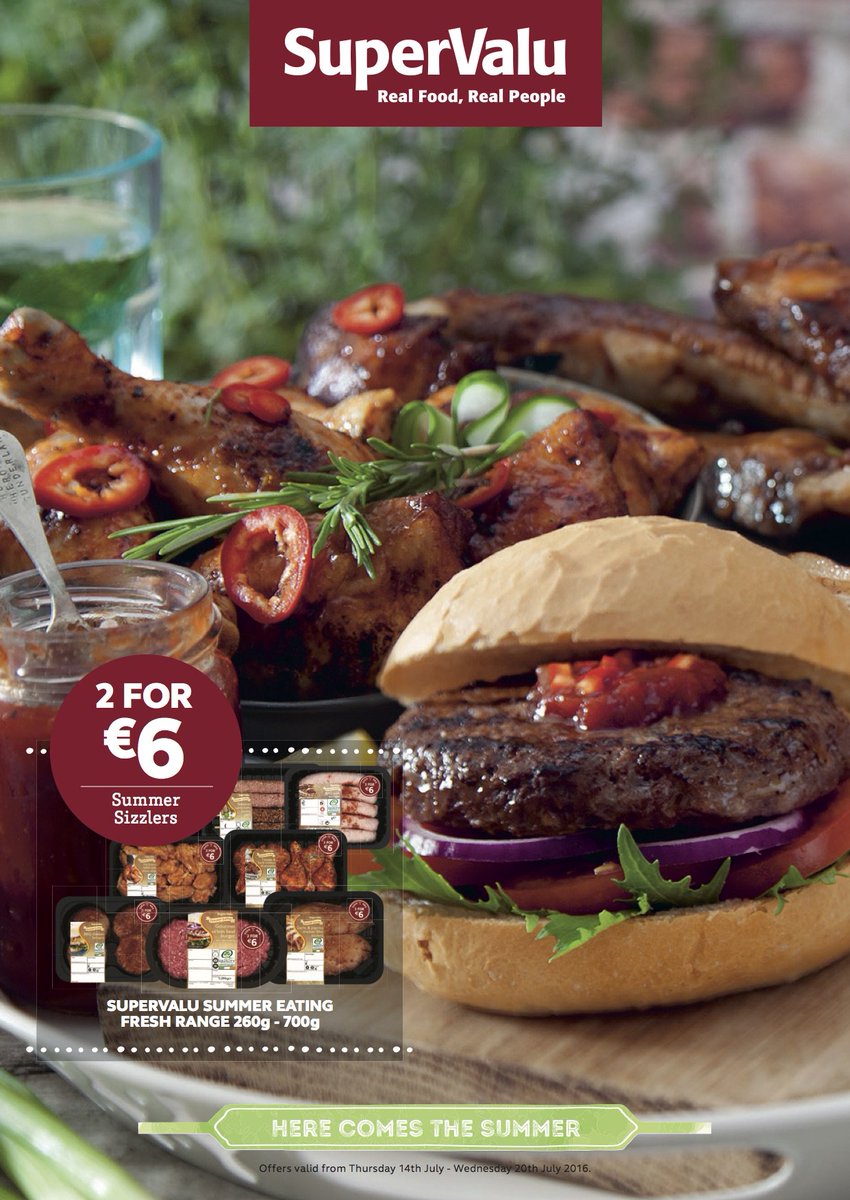 2 for 6 summer Sizzlers!