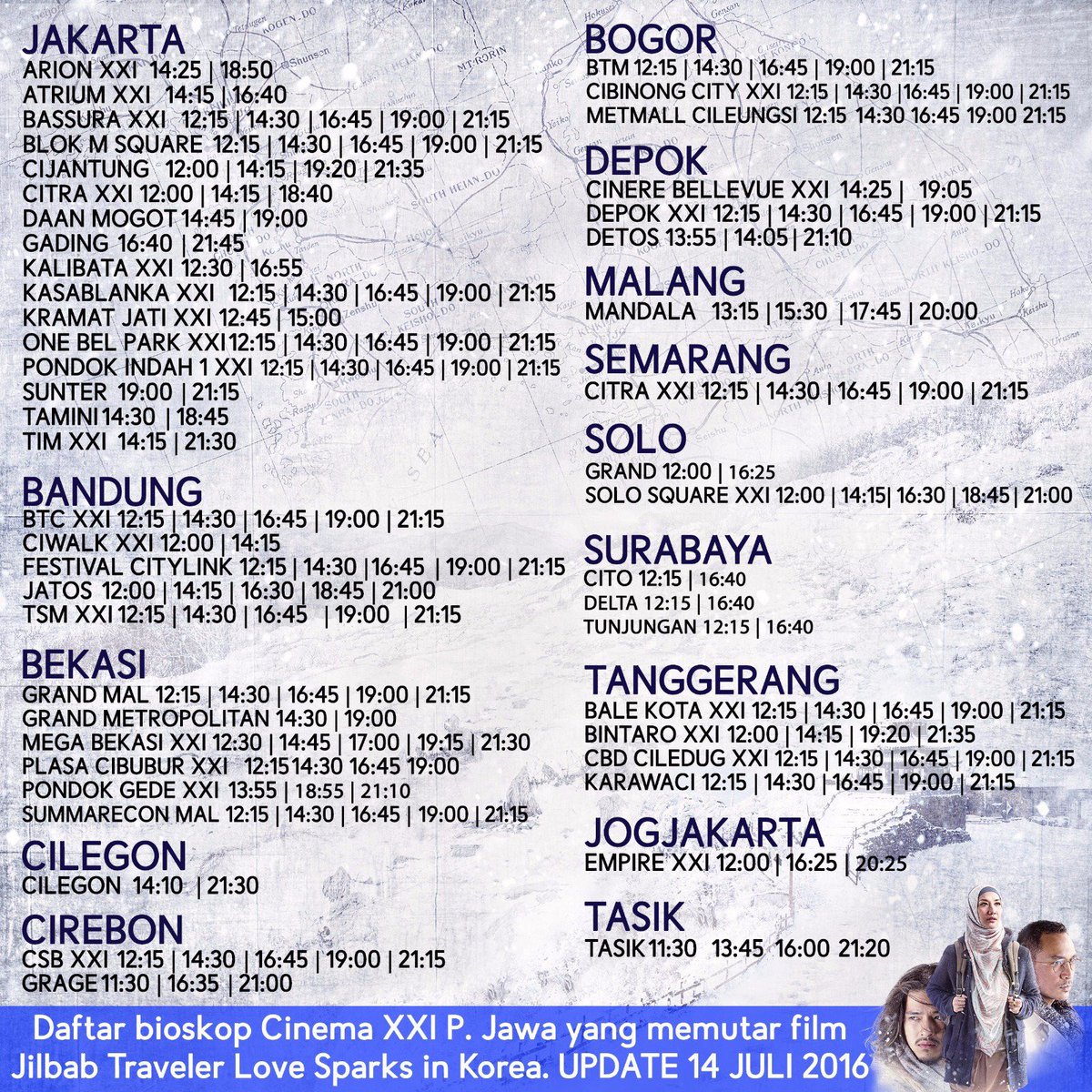 asmanadia's tweet photo. Apa kalimat favorit yg msh kamu ingat dari film #JilbabTraveler #LoveSparksinKorea? Filmnya sdg tayang di bioskop😘☺️ https://t.co/FoCDxvq5KT