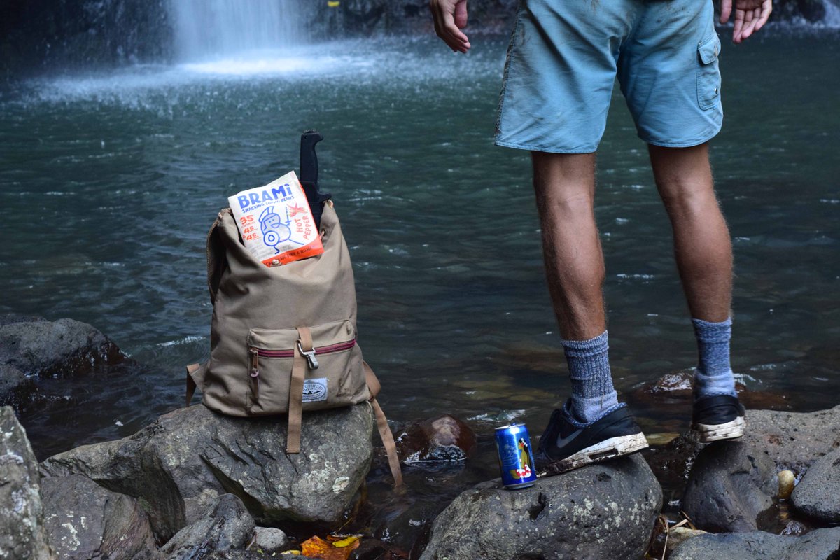 bramisnacks's tweet photo. Don't go chasing waterfalls (unless you have BRAMI Beans). #vegan #lupini #bramibeans #BRAMITime #BeanAtSea https://t.co/rSTuOFwcNW