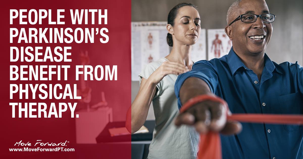 Choose_PT's tweet photo. Study finds physical therapy is underutilized by people with Parkinson’s disease https://t.co/kTQjQDH95v https://t.co/QlYjLs15ou