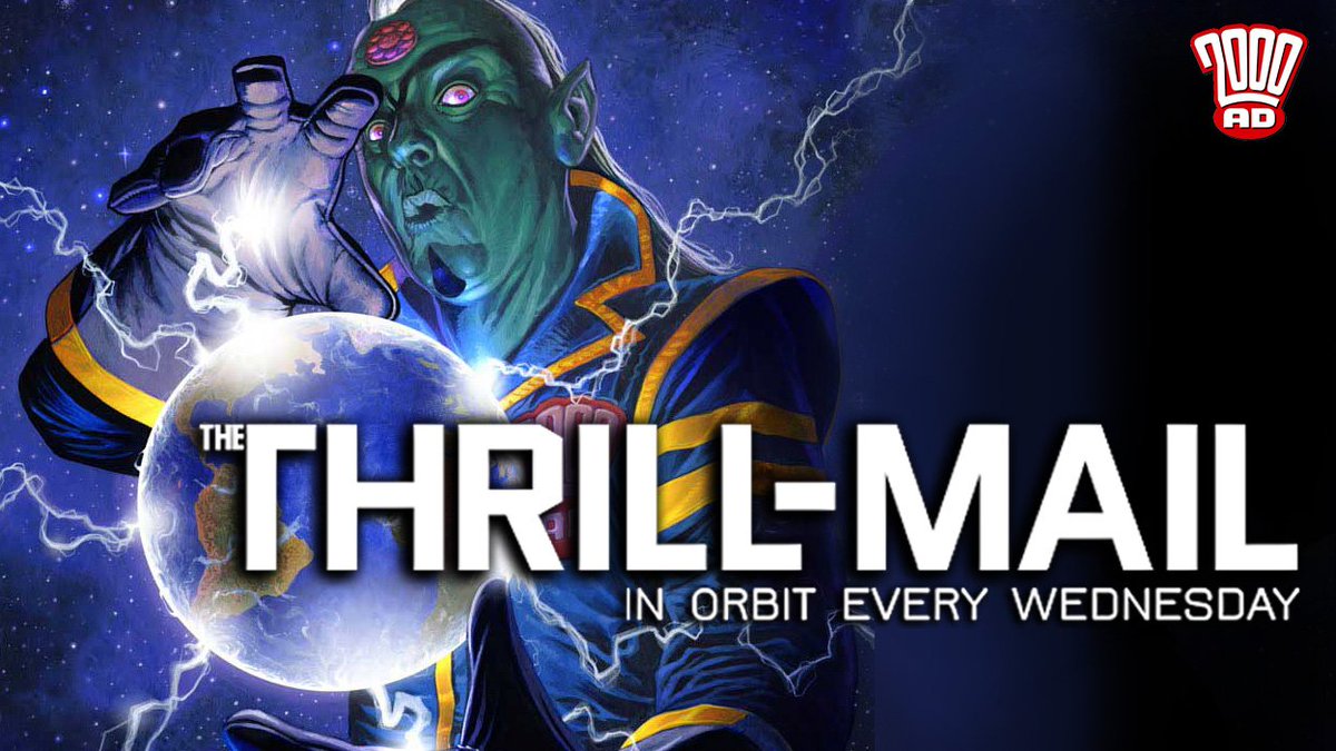 2000AD's tweet photo. Want free comics, the latest 2000 AD news, competitions and more? Join the Thrill-Mail now! https://t.co/sP7GQXilCn https://t.co/S1K1vI80Fo