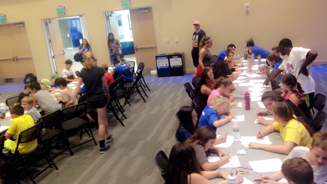 UML_OMA's tweet photo. Today our office did a diversity training for the RecKids summer camp at UML! It was great! #OMASummer #UML https://t.co/QgybyNqN0d